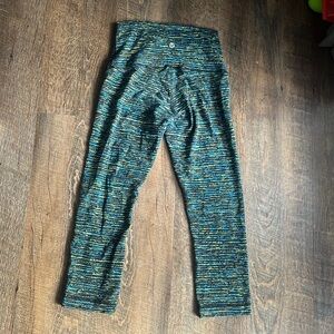 Size 6 lululemon crops